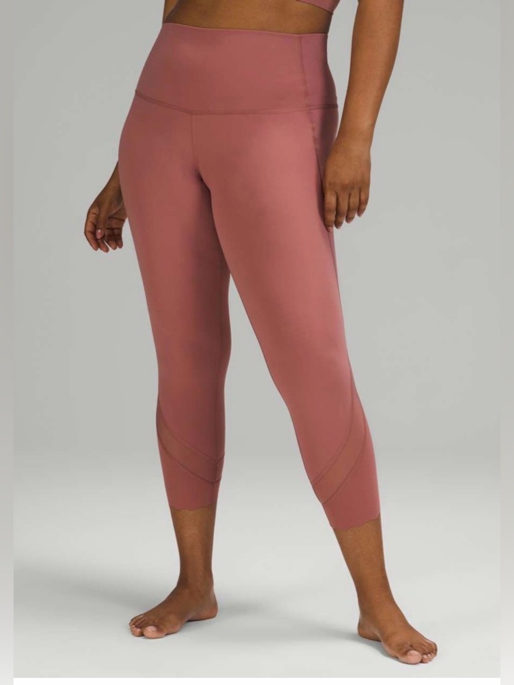 lululemon athletica Wunder Under High Rise Crop 23”. Size 10